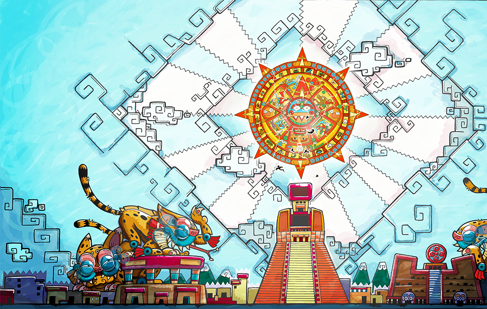 Macoatl - Episode 91, Page 1: The sun and the Jaguars 71